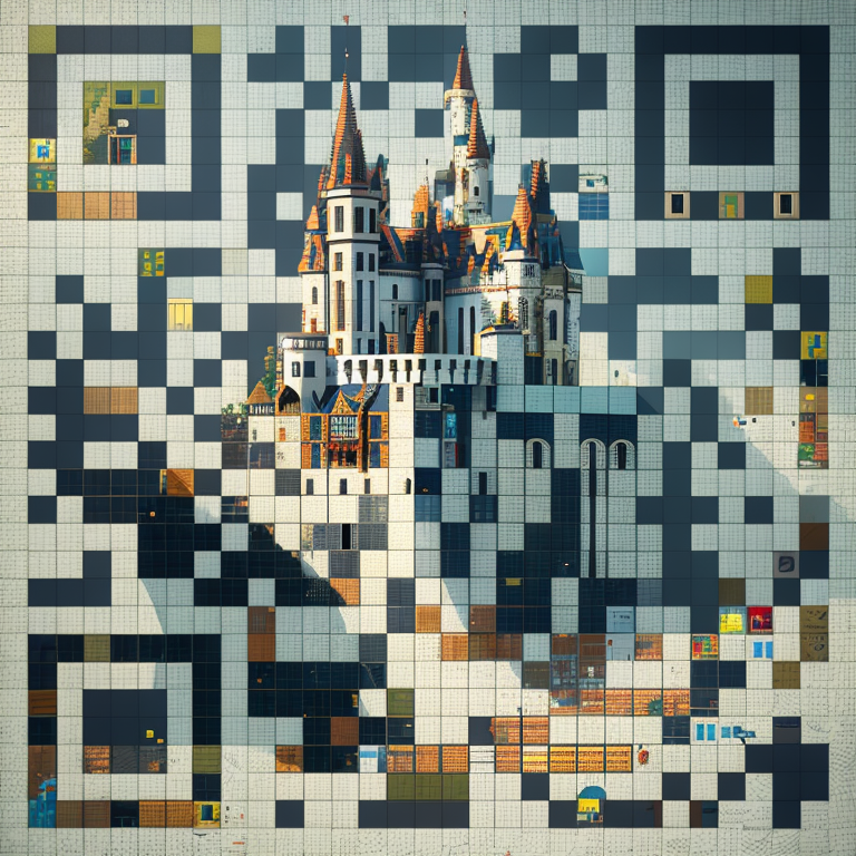 Custom QR code Number 1